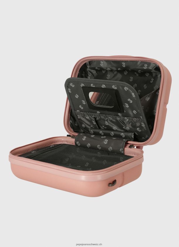 Reisetasche mit geprägtem Logo Mädchen Pepe Jeans Hell-Pink 84XH6T1515