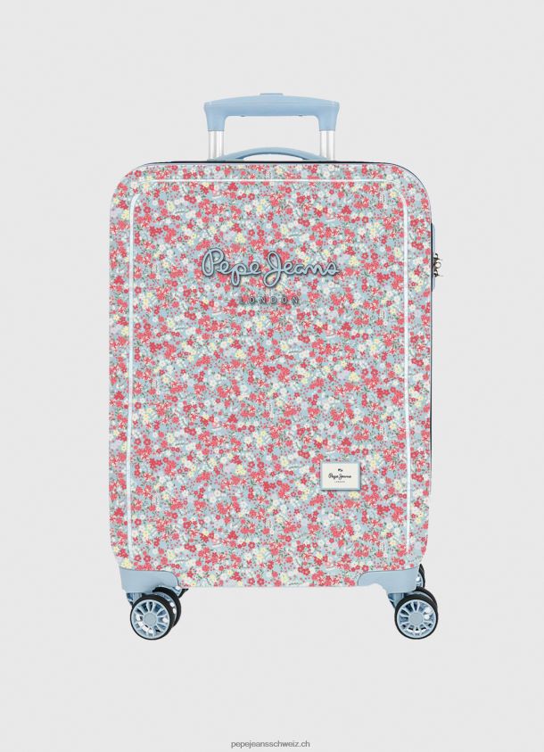 Rollkoffer 55cm abs Mädchen Pepe Jeans multi 84XH6T1521