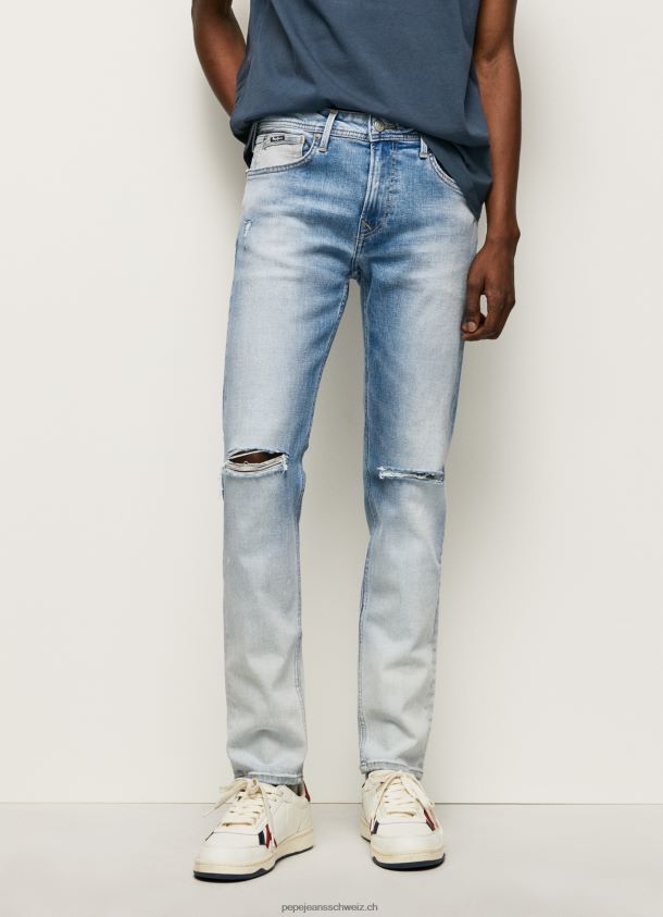 Hatch Slim-Fit-Jeans mit mittelhohem Bund Männer Pepe Jeans Denim 84XH6T796
