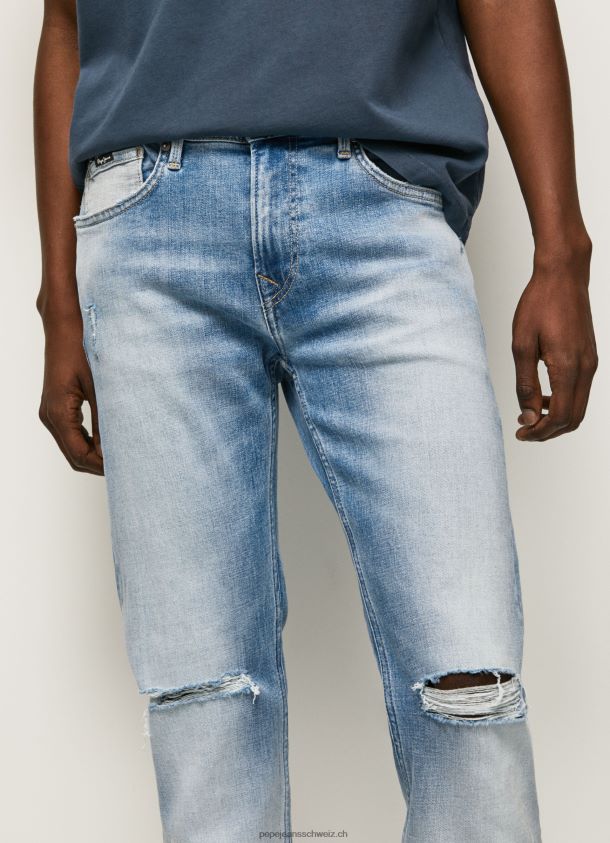Hatch Slim-Fit-Jeans mit mittelhohem Bund Männer Pepe Jeans Denim 84XH6T796