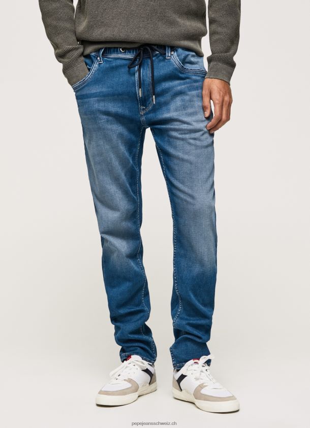 Jagger Slim-Fit-Jeans mit mittelhohem Bund Männer Pepe Jeans Denim 84XH6T794