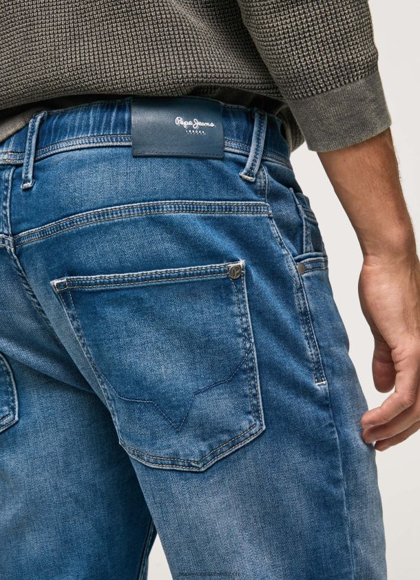 Jagger Slim-Fit-Jeans mit mittelhohem Bund Männer Pepe Jeans Denim 84XH6T794