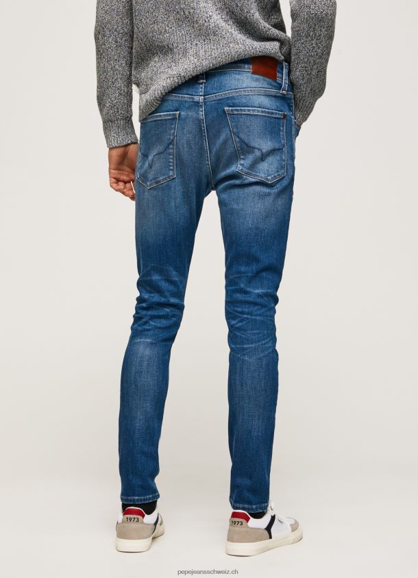 Mason Skinny-Fit-Jeans mit mittelhohem Bund Männer Pepe Jeans Denim 84XH6T791