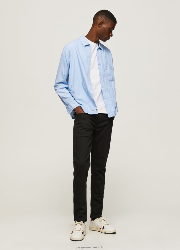 finsbury Skinny-Fit-Jeans mit niedriger Taille Männer Pepe Jeans Denim 84XH6T793