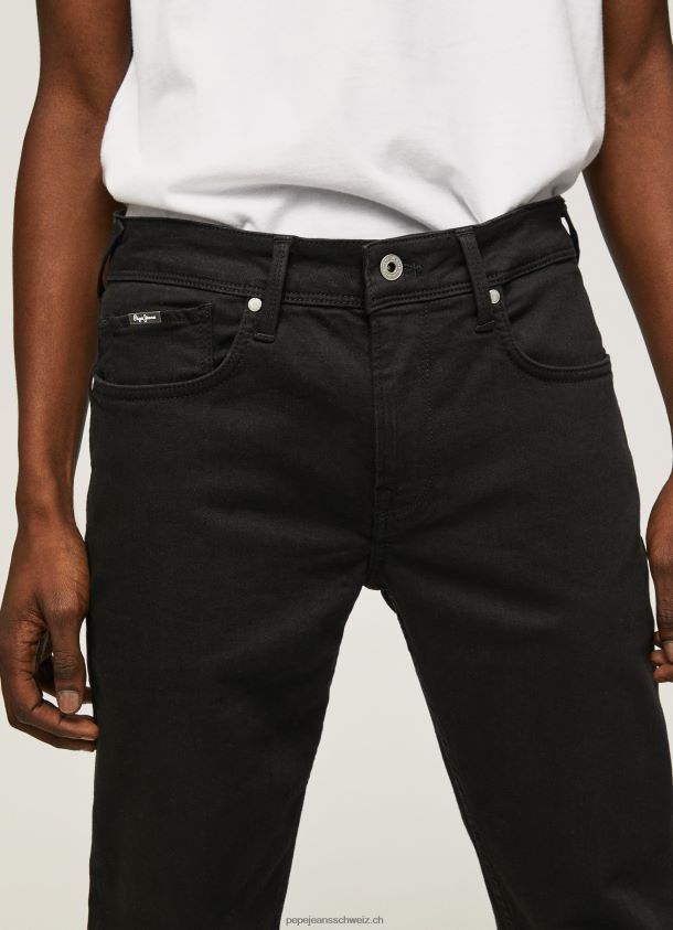 finsbury Skinny-Fit-Jeans mit niedriger Taille Männer Pepe Jeans Denim 84XH6T793