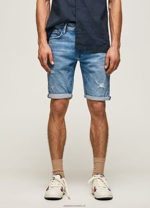 Stanley Jeansshorts mit konischer Passform Männer Pepe Jeans Denim 84XH6T821