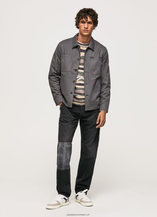 Adams Jeans mit lockerer Passform und mittelhohem Bund Männer Pepe Jeans Denim 84XH6T815