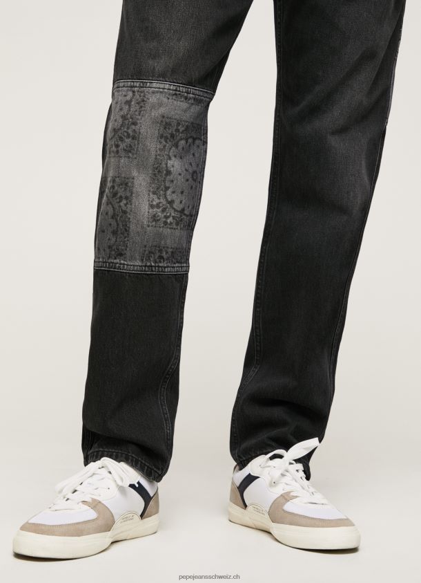 Adams Jeans mit lockerer Passform und mittelhohem Bund Männer Pepe Jeans Denim 84XH6T815
