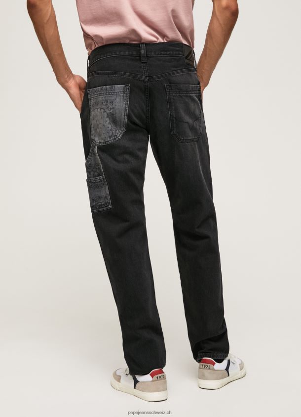 Adams Jeans mit lockerer Passform und mittelhohem Bund Männer Pepe Jeans Denim 84XH6T815