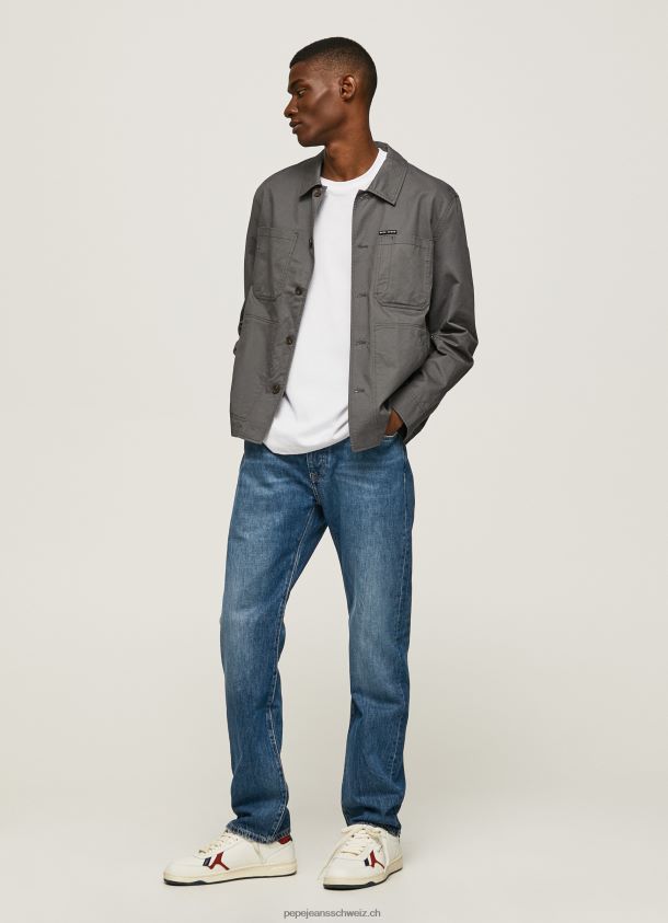 Byron mittelhohe Jeans mit entspannter Passform Männer Pepe Jeans Denim 84XH6T813
