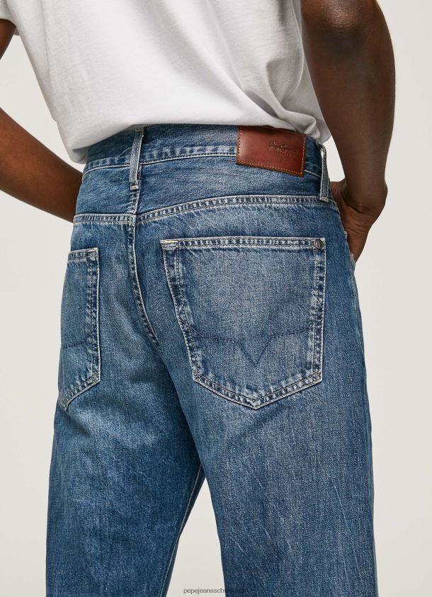 Byron mittelhohe Jeans mit entspannter Passform Männer Pepe Jeans Denim 84XH6T813