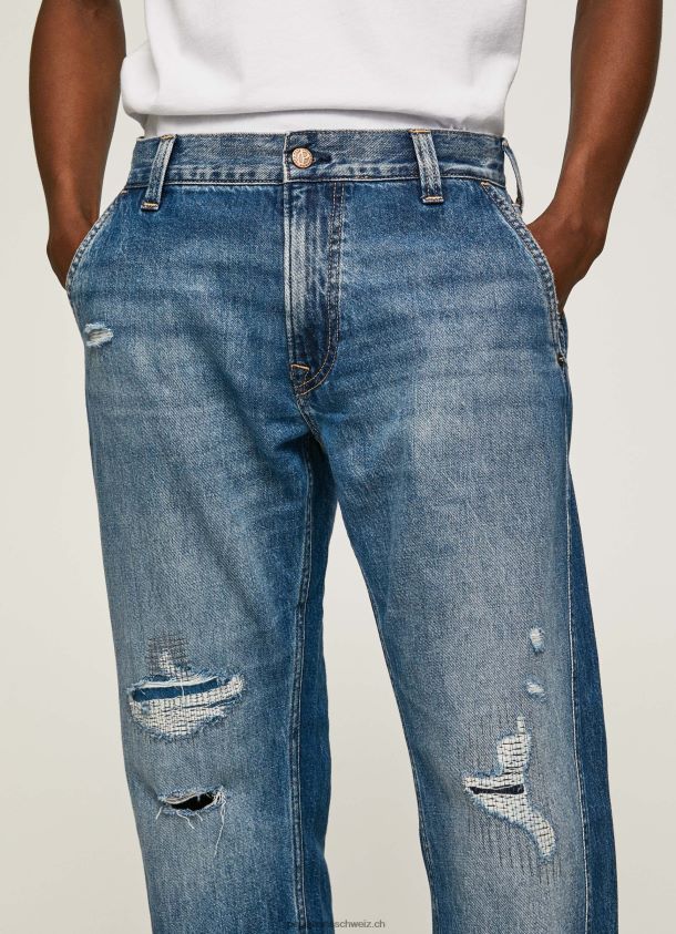 Cad-Midrise-Jeans mit entspannter Passform Männer Pepe Jeans Denim 84XH6T812
