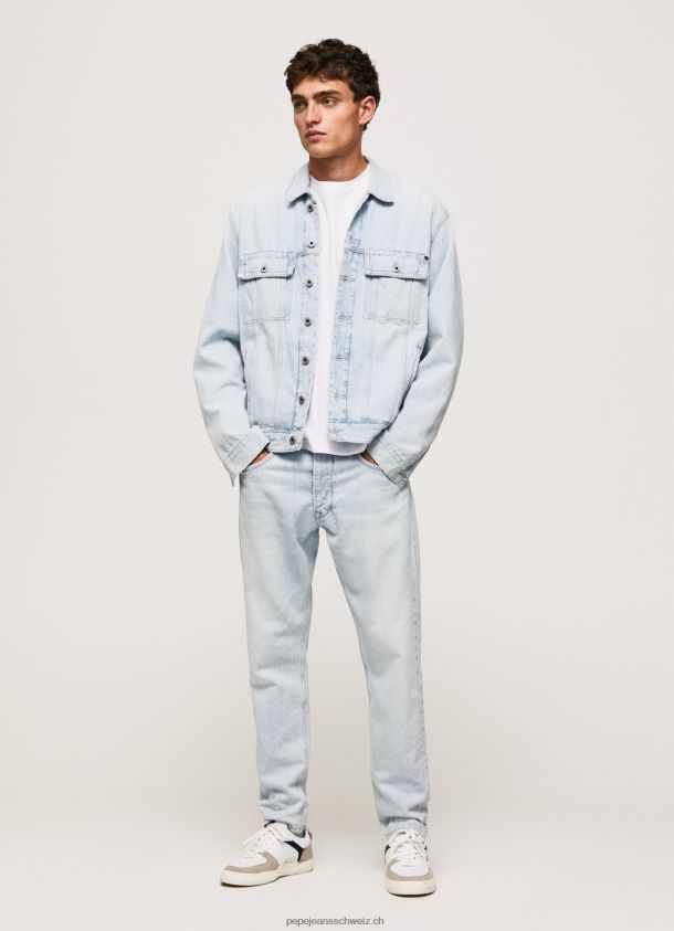 Callen Jeans mit lockerer Passform und mittelhohem Bund Männer Pepe Jeans Denim 84XH6T809