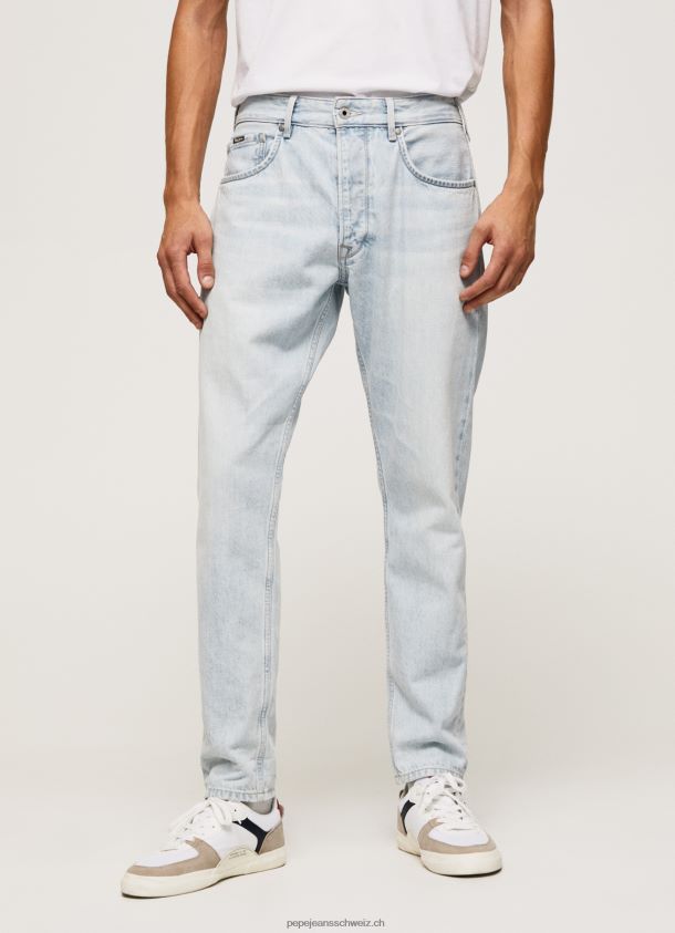 Callen Jeans mit lockerer Passform und mittelhohem Bund Männer Pepe Jeans Denim 84XH6T809
