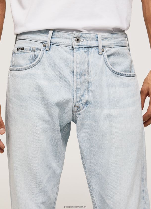 Callen Jeans mit lockerer Passform und mittelhohem Bund Männer Pepe Jeans Denim 84XH6T809