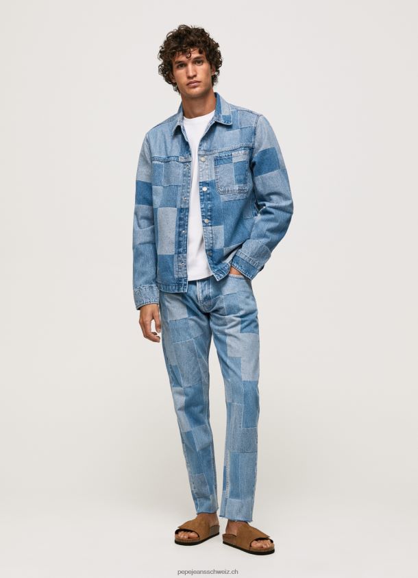 Callen Jeans mit lockerer Passform und mittelhohem Bund Männer Pepe Jeans Denim 84XH6T816