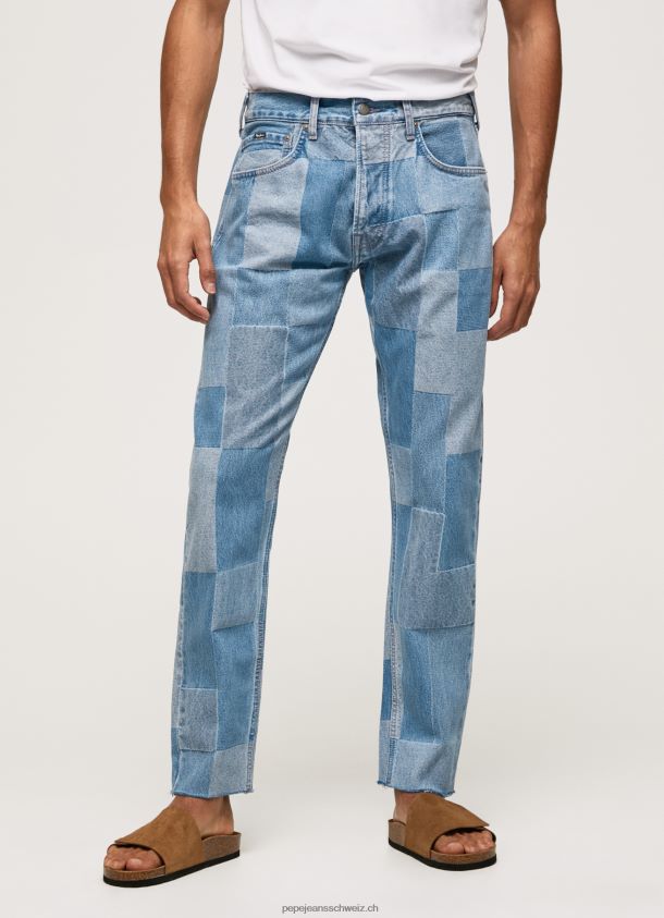 Callen Jeans mit lockerer Passform und mittelhohem Bund Männer Pepe Jeans Denim 84XH6T816