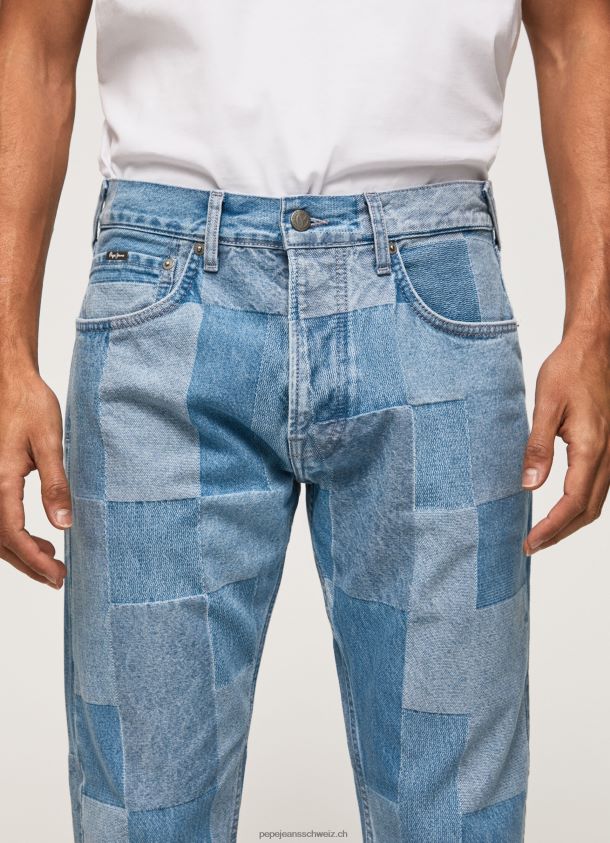 Callen Jeans mit lockerer Passform und mittelhohem Bund Männer Pepe Jeans Denim 84XH6T816