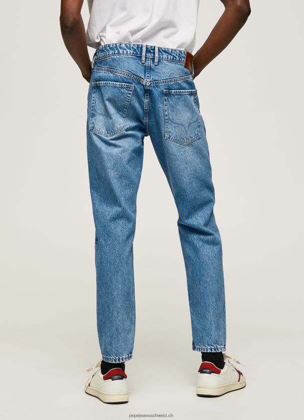 Callen Jeans mit lockerer Passform und mittelhohem Bund Männer Pepe Jeans Denim 84XH6T820