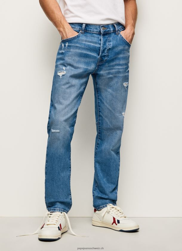 Easton Jeans mit lockerer Passform und fallender Leibhöhe Männer Pepe Jeans Denim 84XH6T819