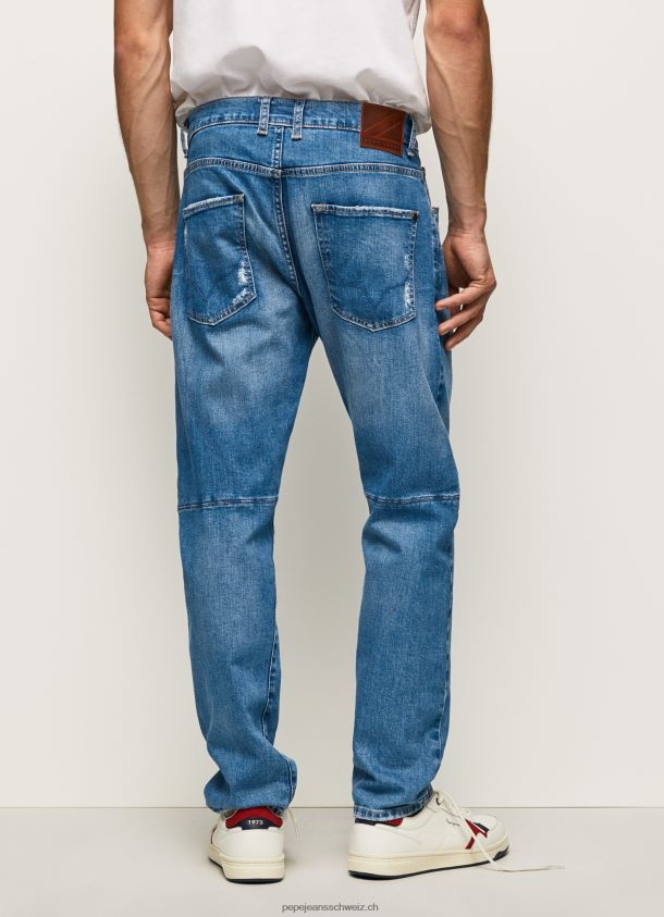 Easton Jeans mit lockerer Passform und fallender Leibhöhe Männer Pepe Jeans Denim 84XH6T819