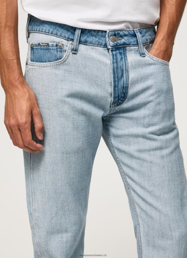 Casey Jeans in normaler Passform mit mittelhohem Bund Männer Pepe Jeans Denim 84XH6T799