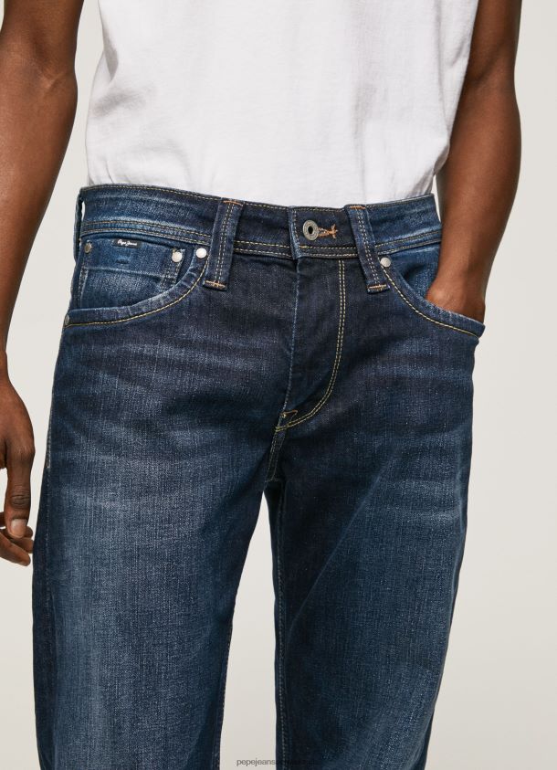 Kingston Reißverschluss-Jeans mit normaler Passform und normaler Taille Männer Pepe Jeans Denim 84XH6T798
