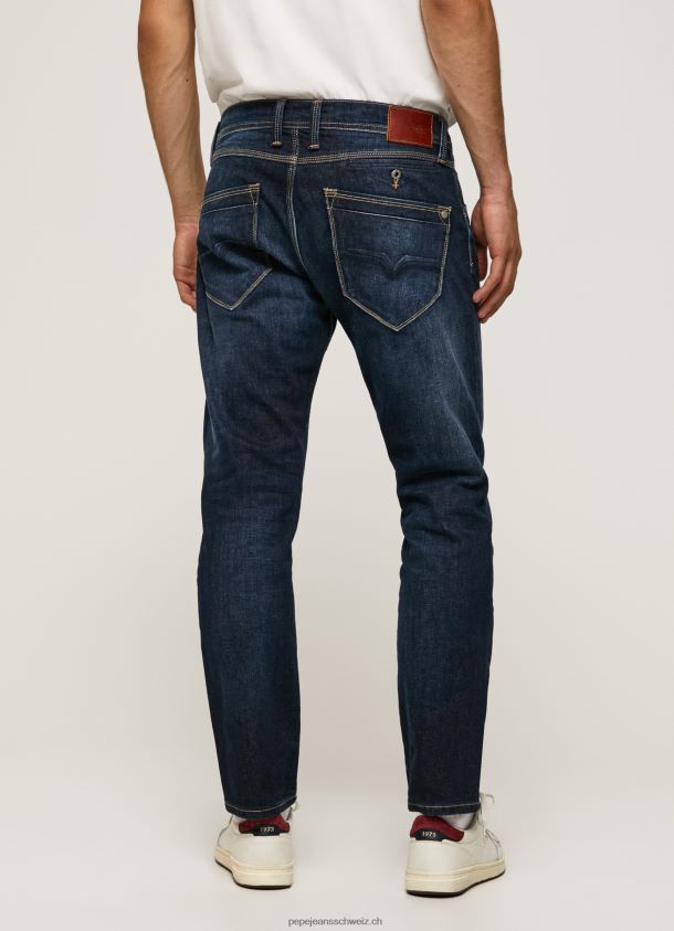 Spike-Jeans mit normaler Passform und mittelhohem Bund Männer Pepe Jeans Denim 84XH6T805