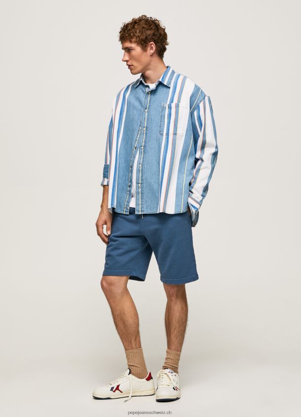 Devon übergroßes Denim-Überhemd Männer Pepe Jeans Denim 84XH6T1021
