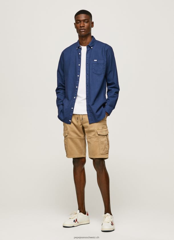 Fabio Oxford-Hemd in normaler Passform Männer Pepe Jeans dulwich 84XH6T1025