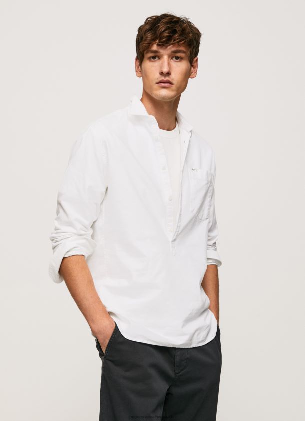 Lawson Oxford-Hemd in normaler Passform Männer Pepe Jeans Weiss 84XH6T1044