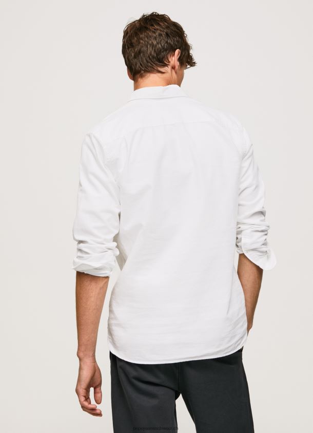 Lawson Oxford-Hemd in normaler Passform Männer Pepe Jeans Weiss 84XH6T1044