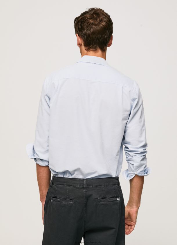 Lawson Oxford-Hemd in normaler Passform Männer Pepe Jeans blau bleichen 84XH6T1052