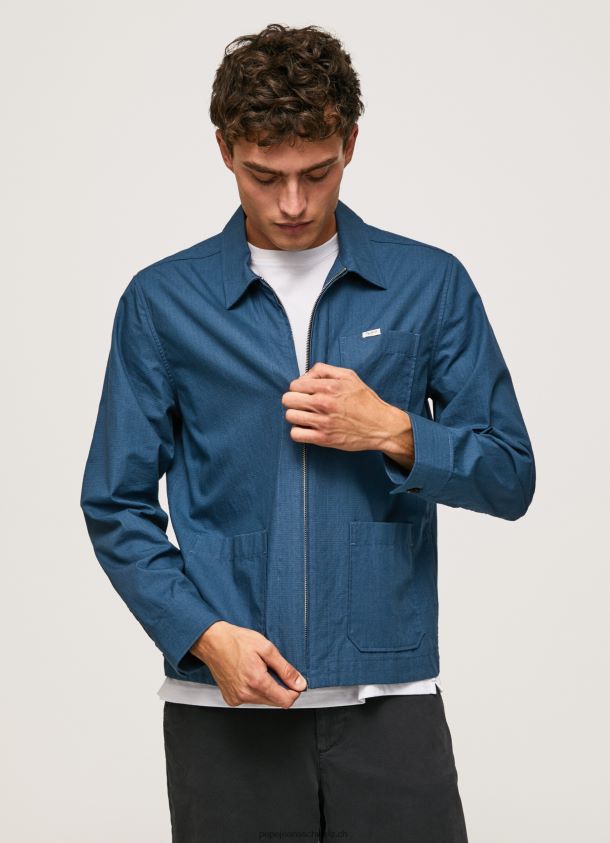 Leeds gerade geschnittenes Überhemd Männer Pepe Jeans dulwich 84XH6T1032