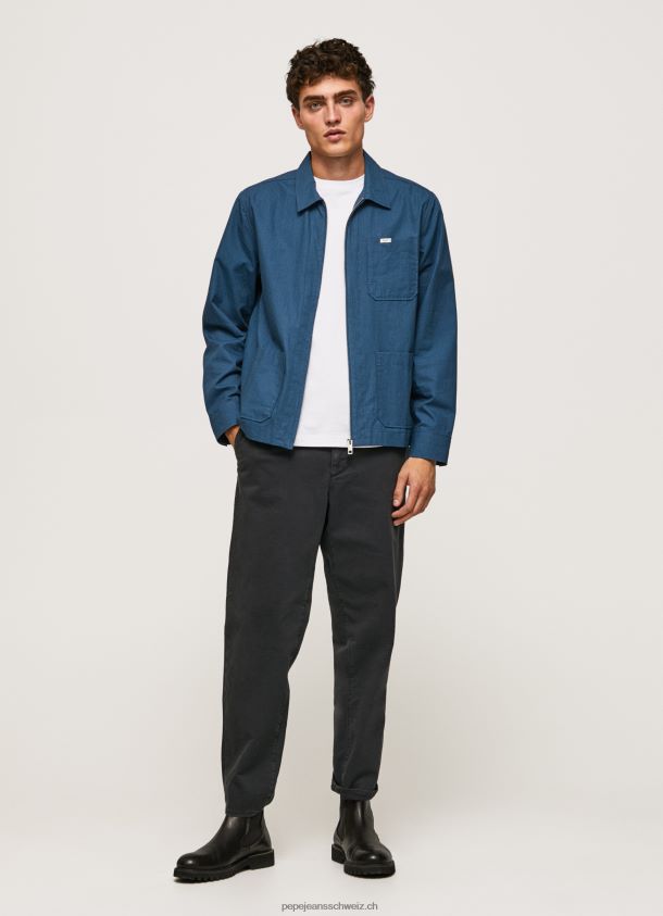 Leeds gerade geschnittenes Überhemd Männer Pepe Jeans dulwich 84XH6T1032