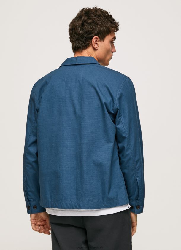 Leeds gerade geschnittenes Überhemd Männer Pepe Jeans dulwich 84XH6T1032