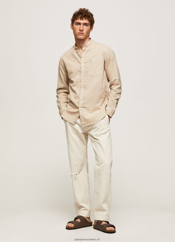 Levenshulme Hemd in normaler Passform Männer Pepe Jeans Malz 84XH6T1040