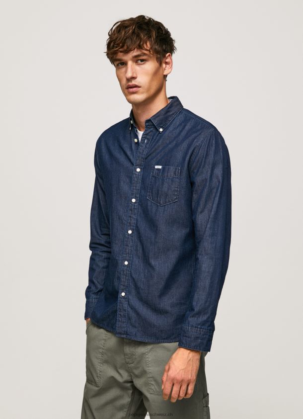 Parton Jeanshemd Männer Pepe Jeans Denim 84XH6T1035