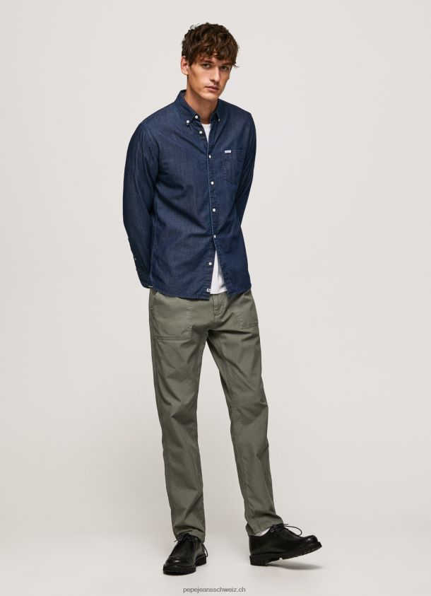 Parton Jeanshemd Männer Pepe Jeans Denim 84XH6T1035