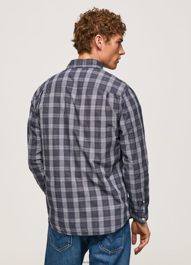 lynwood kariertes hemd in normaler passform Männer Pepe Jeans dulwich 84XH6T1033