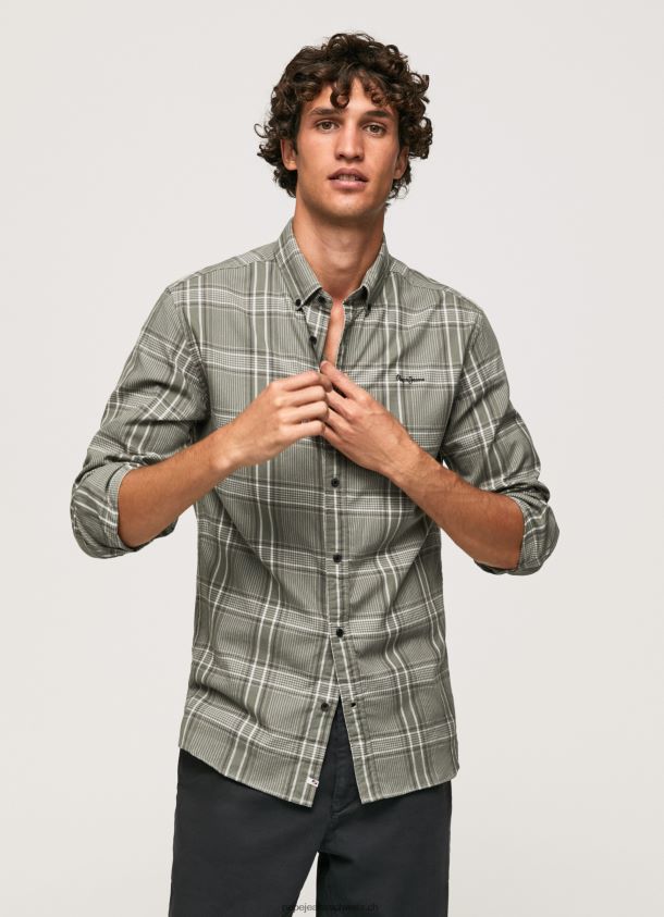 schmal geschnittenes Karohemd Männer Pepe Jeans Gießen 84XH6T1036
