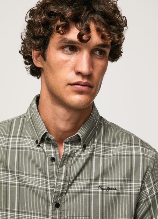 schmal geschnittenes Karohemd Männer Pepe Jeans Gießen 84XH6T1036