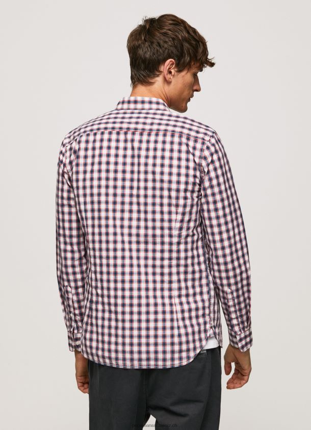 zweifarbig kariertes Hemd laden Männer Pepe Jeans Jarman 84XH6T1066