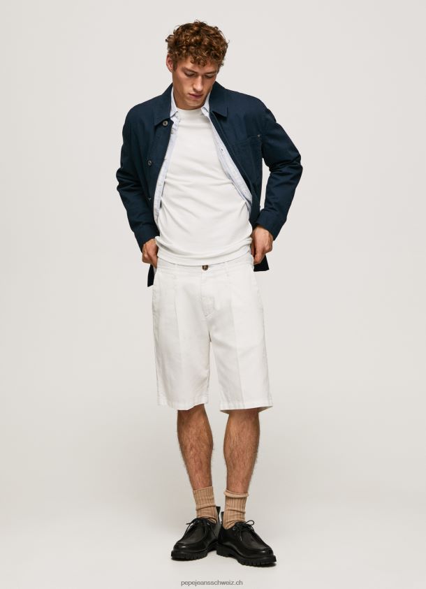 Arkin Chino-Shorts mit Falten Männer Pepe Jeans Elfenbein 84XH6T1128