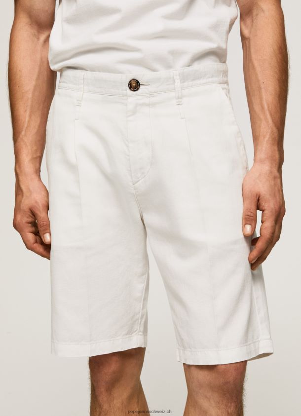 Arkin Chino-Shorts mit Falten Männer Pepe Jeans Elfenbein 84XH6T1128