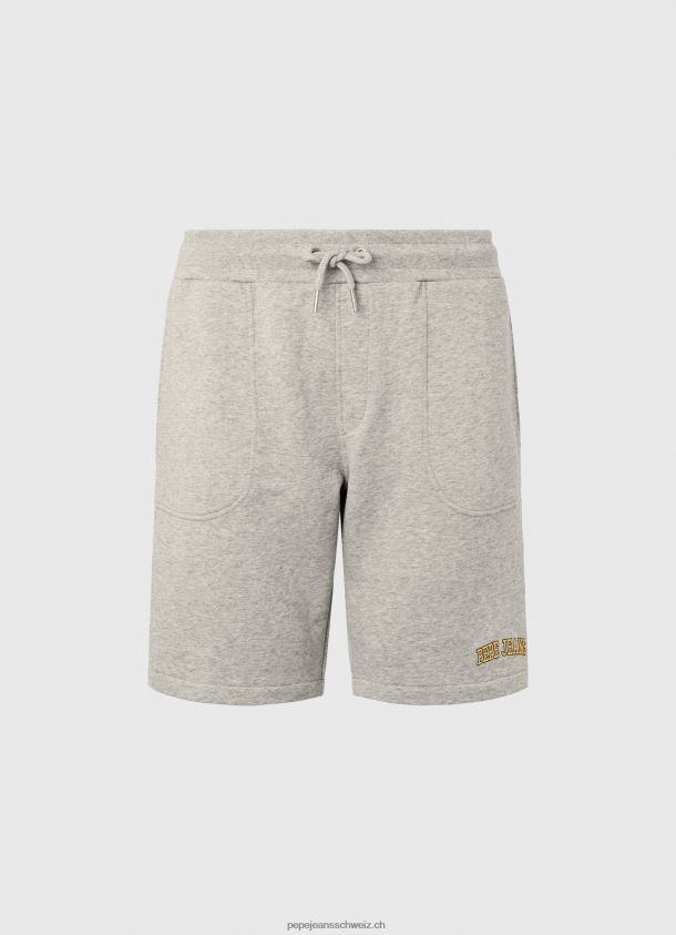 August sportliche Shorts Männer Pepe Jeans hellgrau meliert 84XH6T1136