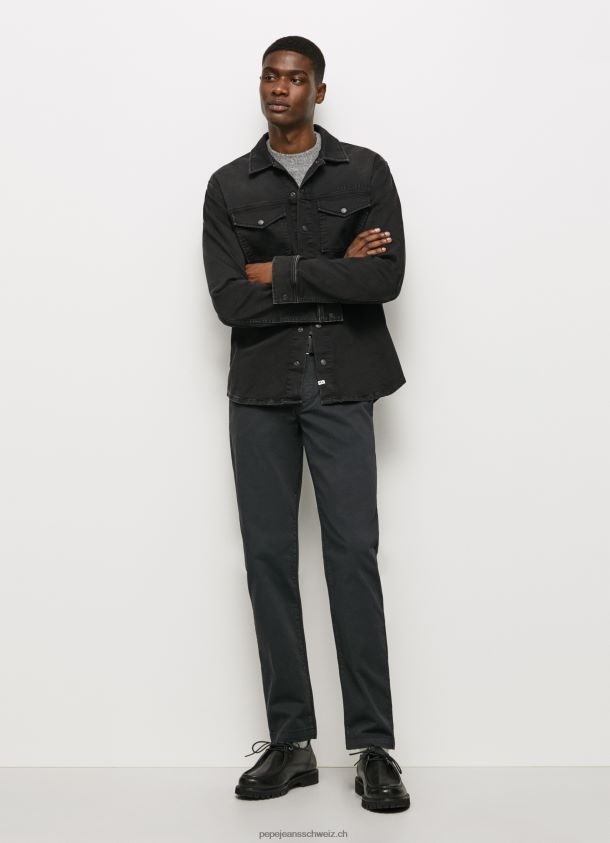 Charly Chinohose Männer Pepe Jeans Schwarz 84XH6T1107