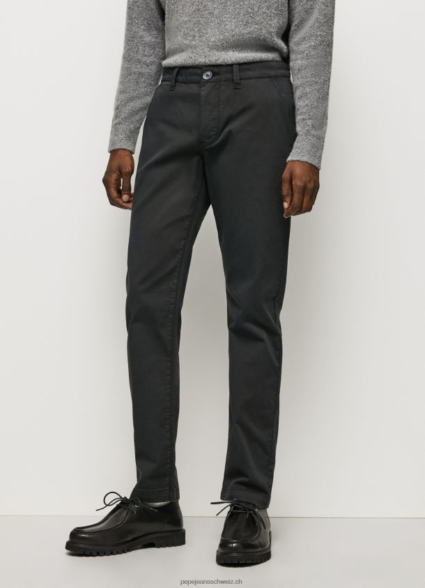 Charly Chinohose Männer Pepe Jeans Schwarz 84XH6T1107