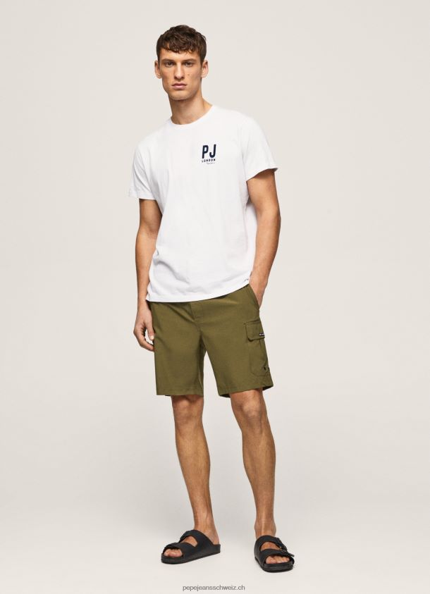 Fergus Cargo-Badeanzug-Shorts Männer Pepe Jeans Harvard Khaki 84XH6T1141