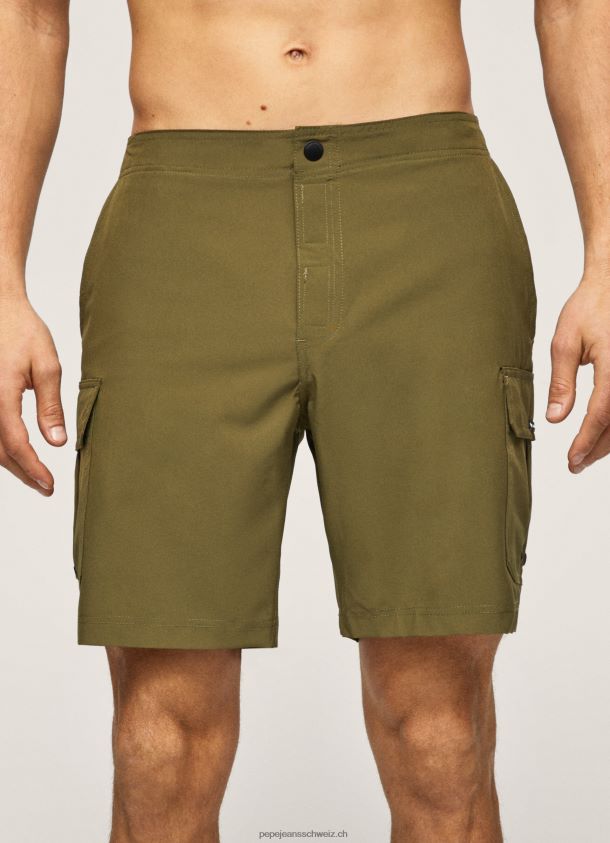 Fergus Cargo-Badeanzug-Shorts Männer Pepe Jeans Harvard Khaki 84XH6T1141